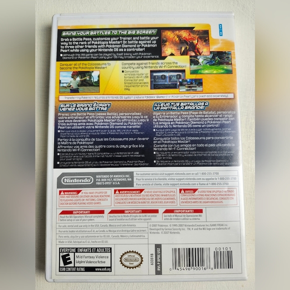 Pokemon Battle Revolution Nintendo Wii Game CIB Complete With Manual - Picture 4 of 6